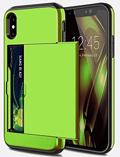 GGOIl Multifunktionale Visitenkarten-Slot-Handyhülle für iPhone 13 12 Mini 11 Pro XS Max XR X Schutzhülle mit Halterung, grün,für iPhone 12 Mini 5.4 GGOIl Multifunktionale Visitenkarten-Slot-Handyhülle für iPhone 13 12 Mini 11 Pro XS Max XR X Schutzhülle mit Halterung, grün,für iPhone 12 Mini 5.4 von GGOIl