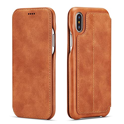 GGOIl Premium Wallet Handyhülle für iPhone SE2 Xr X Xs Kartenhalter Flip Lederhülle für iPhone 11 12 Pro Max 7 8 6S 6 Plus 12 Mini,Hellbraun,Für iPhone 11 Pro GGOIl Premium Wallet Handyhülle für iPhone SE2 Xr X Xs Kartenhalter Flip Lederhülle für iPhone 11 12 Pro Max 7 8 6S 6 Plus 12 Mini,Hellbraun,Für iPhone 11 Pro von GGOIl