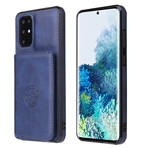 Leder Flip Wallet Cases für Samsung Galaxy S21 Plus S20 Ultra S10 Plus Note 20 10 Pro M31 M11 A71 A51 Auto Magnet Stand Cover,Blau,Für Samsung s10 Leder Flip Wallet Cases für Samsung Galaxy S21 Plus S20 Ultra S10 Plus Note 20 10 Pro M31 M11 A71 A51 Auto Magnet Stand Cover,Blau,Für Samsung s10 von GGOIl