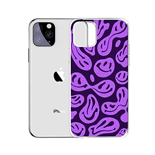 Melting Smiley Face Handyhülle für Samsung Galaxy A21S A71 S8 S9 S10 Plus lite S20 Note 20 Ultra Transparente Hülle,A2,für Galaxy S8 von GGOIl