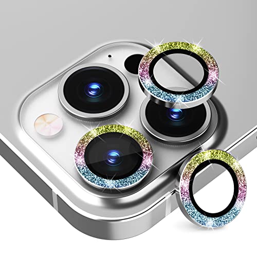 GGOOIG Kameraschutz für iPhone 14 Pro/14 Pro Max Kamera Linse Schutzfolie,Gehärteter Glasschutz HD-Blasenfreier Schutz Glitter Metallring Displayschutzfolie für iPhone 14 Pro/14 Pro Max GGOOIG Kameraschutz für iPhone 14 Pro/14 Pro Max Kamera Linse Schutzfolie,Gehärteter Glasschutz HD-Blasenfreier Schutz Glitter Metallring Displayschutzfolie für iPhone 14 Pro/14 Pro Max von GGOOIG
