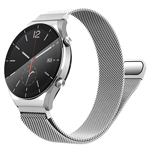 GGOOIG für Xiaomi Mi Watch Metall Armband, Mesh Geflochtenes Edelstahlarmband Austauschbares Armband für Xiaomi Mi Watch/Mi Watch S/Mi Watch S1 Aktive- Nicht für Xiaomi Mi Watch Lite GGOOIG für Xiaomi Mi Watch Metall Armband, Mesh Geflochtenes Edelstahlarmband Austauschbares Armband für Xiaomi Mi Watch/Mi Watch S/Mi Watch S1 Aktive- Nicht für Xiaomi Mi Watch Lite von GGOOIG