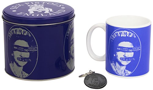 Sex Pistols - Geschenk Set - Tasse & Schlüsselanhänger in Metalldose von GGS