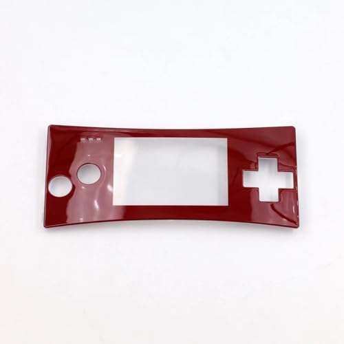 Ersatz rot Front Shell Faceplate Case Cover Reparieren Vorderschale Hülle Kasten for for Nintendo Gameboy Micro GBM von GGZone