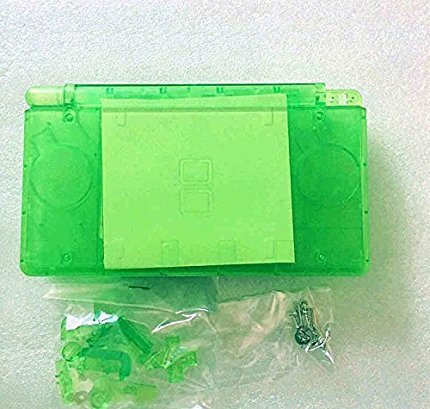 Komplettes Reparatur-Set für NDSL Nintendo DS Lite Konsole mit Tasten-Kit (transparentes Grün) von GGZone