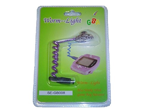 Worm Light Screen LED Illumination Night Lamp Lampe Wurmlicht for Nintendo Gameboy Advance GBA von GGZone