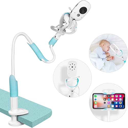 GHB Baby Kamera Halterung Universal Baby Monitor Halter Handyhalter Regal Flexibel Kompatibel mit den meisten Babyphones von GHB