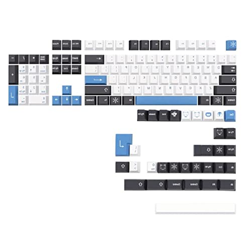 GHBOTTOM North Keycaps Full Set 137 Key Keycap PBT Sublimation Cherry Height für mechanische Tastaturtasten Caps pbt keycaps 137-teiliges Set für Cherry MX Switches mechanische Tastatur von GHBOTTOM