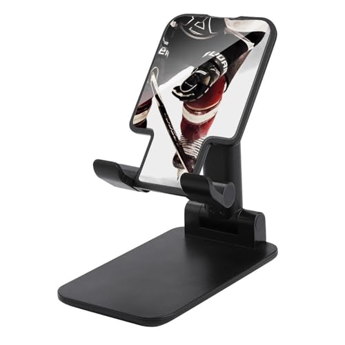 GHEPSDW Faltbare Handyhalterung mit Eishockey-Muster, erhältlich für alle Smartphones GHEPSDW Faltbare Handyhalterung mit Eishockey-Muster, erhältlich für alle Smartphones von GHEPSDW