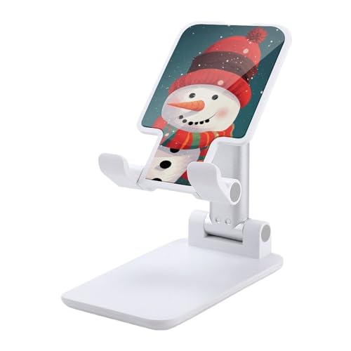 GHEPSDW Faltbarer Handyhalter mit Weihnachtsschneemann, erhältlich für alle Smartphones GHEPSDW Faltbarer Handyhalter mit Weihnachtsschneemann, erhältlich für alle Smartphones von GHEPSDW