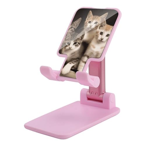 GHEPSDW Kätzchen Familie Katzen Faltbarer Handyhalter, erhältlich für alle Smartphones GHEPSDW Kätzchen Familie Katzen Faltbarer Handyhalter, erhältlich für alle Smartphones von GHEPSDW