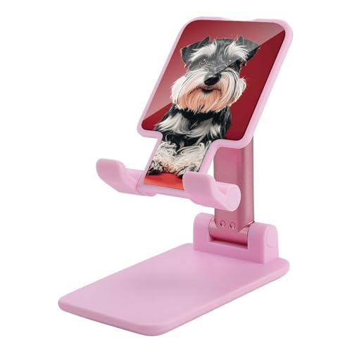 GHEPSDW Schnauzer Faltbarer Handyhalter, erhältlich für alle Smartphones GHEPSDW Schnauzer Faltbarer Handyhalter, erhältlich für alle Smartphones von GHEPSDW