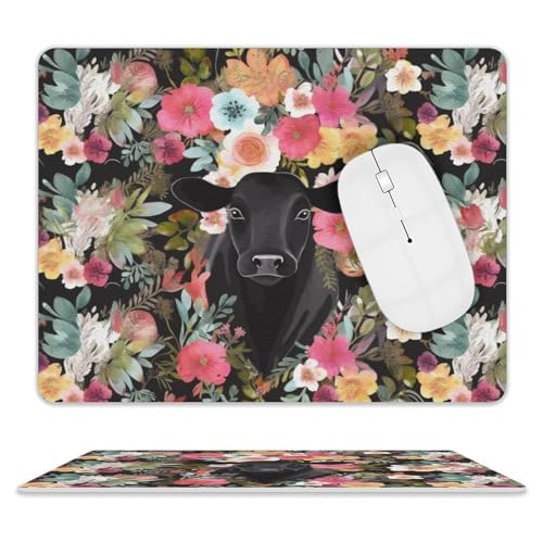 Leder-Mauspad, Computer-Mauspad mit genähten Kanten, Zieh-Mauspad für geeignete Laptops, langlebiges Lenker-Blumendruck-Mauspad für Computer, Büro und Zuhause Leder-Mauspad, Computer-Mauspad mit genähten Kanten, Zieh-Mauspad für geeignete Laptops, langlebiges Lenker-Blumendruck-Mauspad für Computer, Büro und Zuhause von GHEPSDW