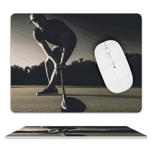 Leder-Mauspad, Computer-Mauspad mit genähten Kanten, Zug-Mauspad für geeignete Laptops, langlebig, Golf, Fitness, bedrucktes Mauspad für Computer, Büro und Zuhause Leder-Mauspad, Computer-Mauspad mit genähten Kanten, Zug-Mauspad für geeignete Laptops, langlebig, Golf, Fitness, bedrucktes Mauspad für Computer, Büro und Zuhause von GHEPSDW