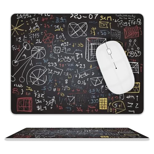 Leder-Mauspad, Computer-Mauspad mit genähten Kanten, Zug-Mauspad für geeignete Laptops, langlebig, Mathematik und Physik, bedrucktes Mauspad für Computer, Büro und Zuhause Leder-Mauspad, Computer-Mauspad mit genähten Kanten, Zug-Mauspad für geeignete Laptops, langlebig, Mathematik und Physik, bedrucktes Mauspad für Computer, Büro und Zuhause von GHEPSDW