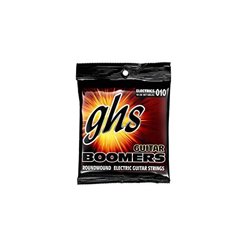 GHS Guitar Boomers - GBLXL - Electric Guitar String Set, Light Extra Light, .010-.038 von GHS Strings
