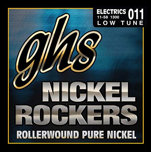 GHS Nickel Rockers - 1300 - Electric Guitar String Set, .011-.058 GHS Nickel Rockers - 1300 - Electric Guitar String Set, .011-.058 von GHS Strings