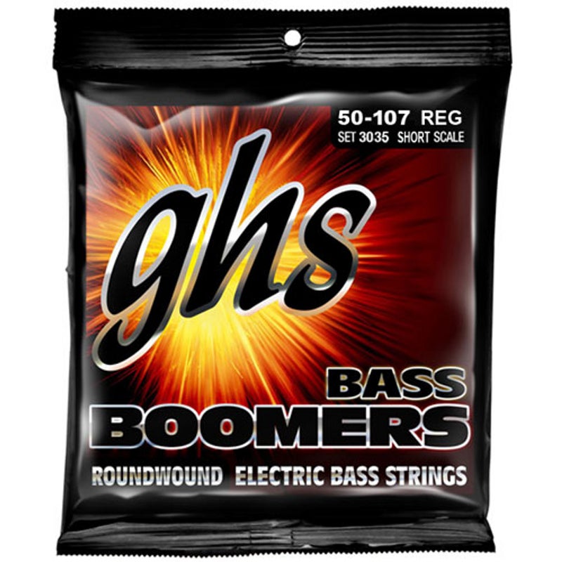 GHS 3035 Bass Boomers Regular Short Scale Saitensatz f. E-Bass GHS 3035 Bass Boomers Regular Short Scale Saitensatz f. E-Bass von GHS