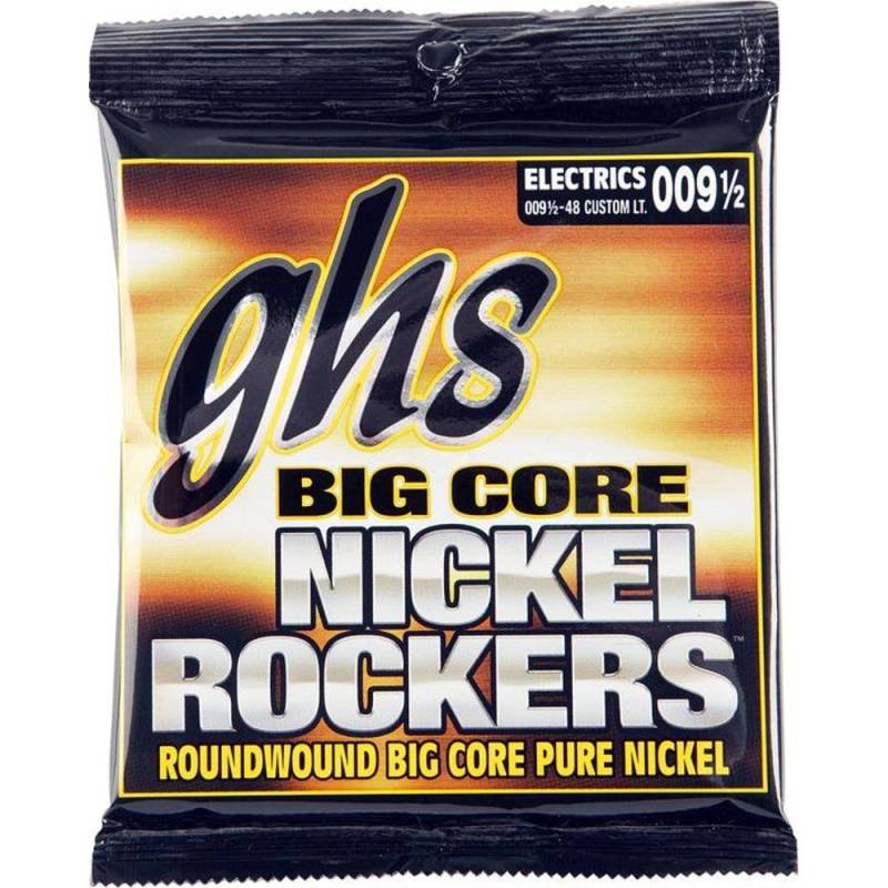 GHS BCCL Big Core Nickel Rockers Custom Light Saitensatz für E-Gitarre von GHS