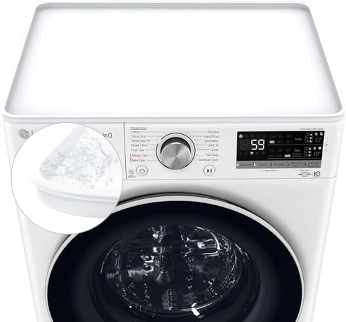 50 * 60 Waschmaschinenbezug Silikon Antirutschmatte Waschmaschinen Trockner, Waschmaschinenauflage Waschküche Küchen Arbeitsplatte Badematte, Gummi Wasserdicht Abdeckung（Weiß） von GHWMYD