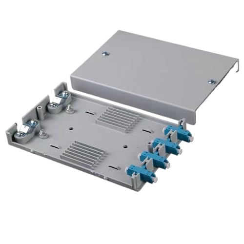 GHZHANG 10PCS Optische Kabel terminal Box 4-Port optische Faser terminal Box verschmolzen Faser Box anschlussdose Schwanz Faser Box(4Core LC SM) von GHZHANG