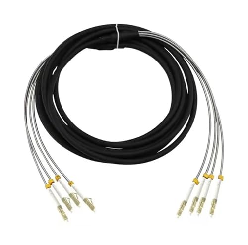 GHZHANG 150m 2/4 Adern Outdoor Patchkabel 7,0mm 2C 4C OM1 OM2 CPRI LC SC FC DVI Wasserdicht FTTH Jumper Optische Faser Gepanzertes Kabel 2 Core(SC-SC,4C OM1 Out Connector) von GHZHANG