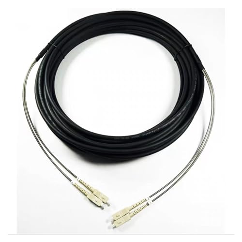 GHZHANG 150m 200m 250m 300m OM4 Patchkabel 7,0mm 2C CPRI LC SC FC Im Freien wasserdichte FTTH Jumper Optische Faser Gepanzerte Kabel 2 Core(150m,SC-SC) von GHZHANG