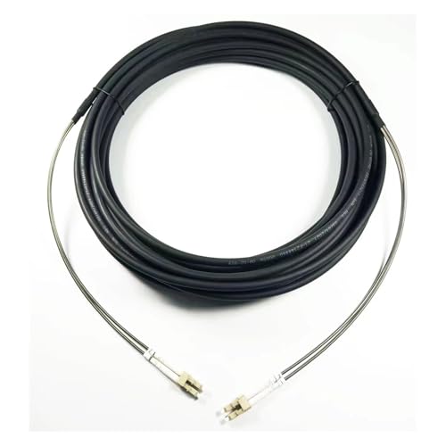GHZHANG 150m 200m 250m 300m OM4 Patchkabel 7,0mm 2C CPRI LC SC FC Im Freien wasserdichte FTTH Jumper Optische Faser Gepanzerte Kabel 2 Core(200m,LC-LC) von GHZHANG