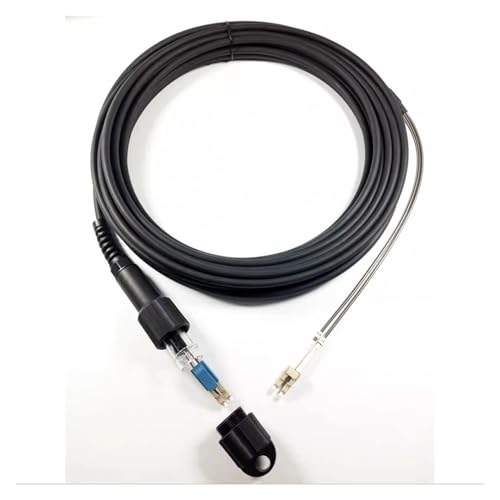GHZHANG 150m 200m 250m 300m OM4 Patchkabel 7,0mm 2C CPRI LC SC FC Im Freien wasserdichte FTTH Jumper Optische Faser Gepanzerte Kabel 2 Core(200m,PDLC-LC) von GHZHANG