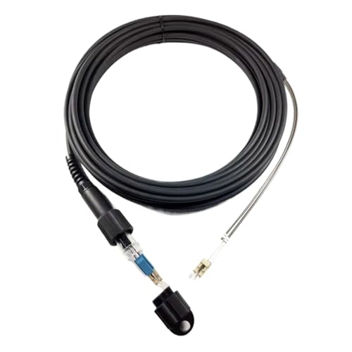 GHZHANG 40m50m60m70m80m100m120m OM4 Patchkabel 7,0mm 2C LC SC FC Im Freien wasserdichte FTTH Jumper Optische Faser Gepanzerte Kabel 2 Core(120m,PDLC-LC) von GHZHANG