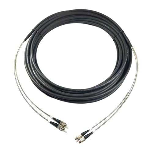 GHZHANG 40m50m60m70m80m100m120m OM4 Patchkabel 7,0mm 2C LC SC FC Im Freien wasserdichte FTTH Jumper Optische Faser Gepanzerte Kabel 2 Core(60m,FC-FC) von GHZHANG