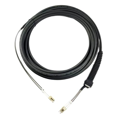 GHZHANG 40m50m60m70m80m100m120m OM4 Patchkabel 7,0mm 2C LC SC FC Im Freien wasserdichte FTTH Jumper Optische Faser Gepanzerte Kabel 2 Core(80m,NSNLC-LC) von GHZHANG