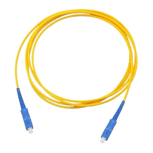 GHZHANG FC-SC Optische Faser Jumper 10 stücke 1-30m Singlemode Patchkabel 20M 15M 10M Simplex Verlängerung Kabel FTTH(FC-SC 60m 1pcs) von GHZHANG