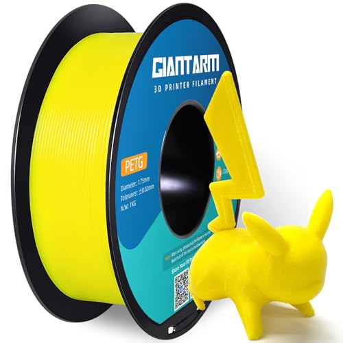 GIANTARM PETG Filament 1,75 mm gelb für 3D-Drucker 1 kg Spool von GIANTARM