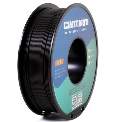 PLA Filament 1.75mm, GIANTARM 3D Drucker Filament PLA Holz Ebenholz 1kg Spool von GIANTARM