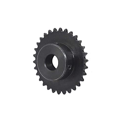Zahnrollenkettenrad, Kettenantriebskettenrad Nr. 25, 40 Zähne, 04C40T – 17 mm Bohrung, 1/4 Zoll Teilung for Rollenkette Nr. 25H mit Stellschrauben(Bore: 10mm) von GIAYEU