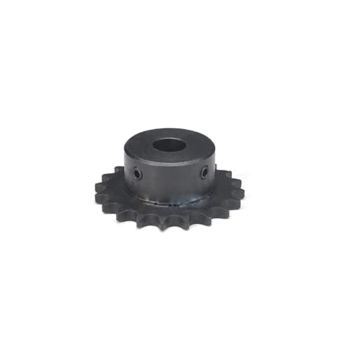 Zahnrollenkettenrad, Kettenantriebskettenrad Nr. 35, 24 Zähne, 06B24T – 20 mm Bohrung, 3/8 Zoll Teilung for Rollenkette Nr. 35H mit Stellschrauben(Bore: 15mm) von GIAYEU