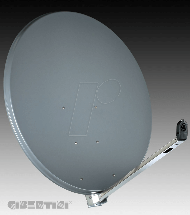 SAT SPIEGEL 100A - Sat Spiegel, 100 cm, anthrazit (RAL 7011) von GIBERTINI