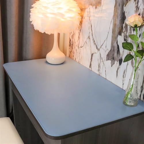 GIBZ Büro Tischunterlage Doppelseitiges Leder Unterlage Schreibtisch Schreibtischunterlage Einfarbig Schreibunterlage Blau 60x80cm GIBZ Büro Tischunterlage Doppelseitiges Leder Unterlage Schreibtisch Schreibtischunterlage Einfarbig Schreibunterlage Blau 60x80cm von GIBZ