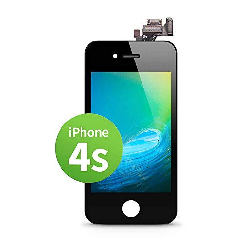 GIGA Fixxoo iPhone 4s Display in A+ Qualität | Austausch-Display iPhone 4s mit voller Farbechtheit und Perfekter Passform | iPhone 4s Screen in überragender Qualität | iPhone Display Retina LCD von GIGA Fixxoo