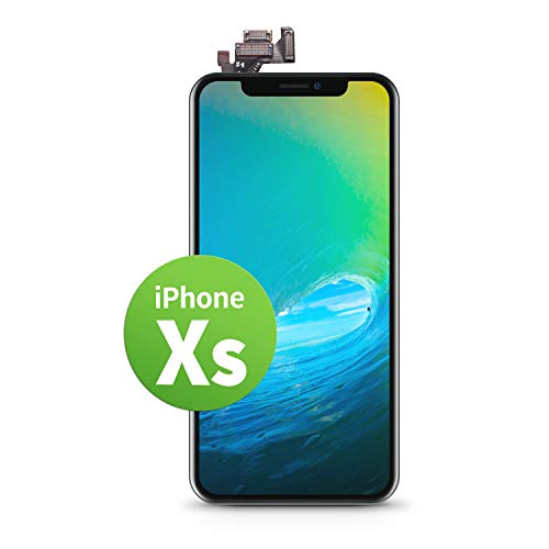 GIGA Fixxoo iPhone XS Display in A+ Qualität | Austausch-Display iPhone XS mit voller Farbechtheit und Perfekter Passform | iPhone XS Screen in überragender Qualität | iPhone Display Retina LCD von GIGA Fixxoo
