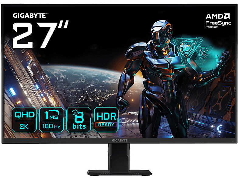 GIGABYTE GS27QA 27 Zoll QHD Gaming Monitor (1 ms Reaktionszeit, 180 Hz) von GIGABYTE