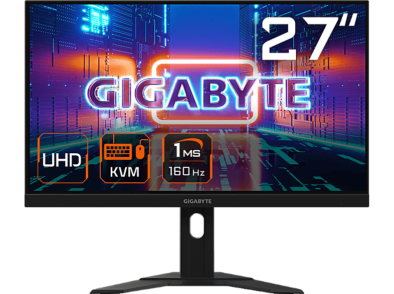 GIGABYTE M27U 27 Zoll UFHD Gaming Monitor (1 ms Reaktionszeit, 160 Hz) von GIGABYTE