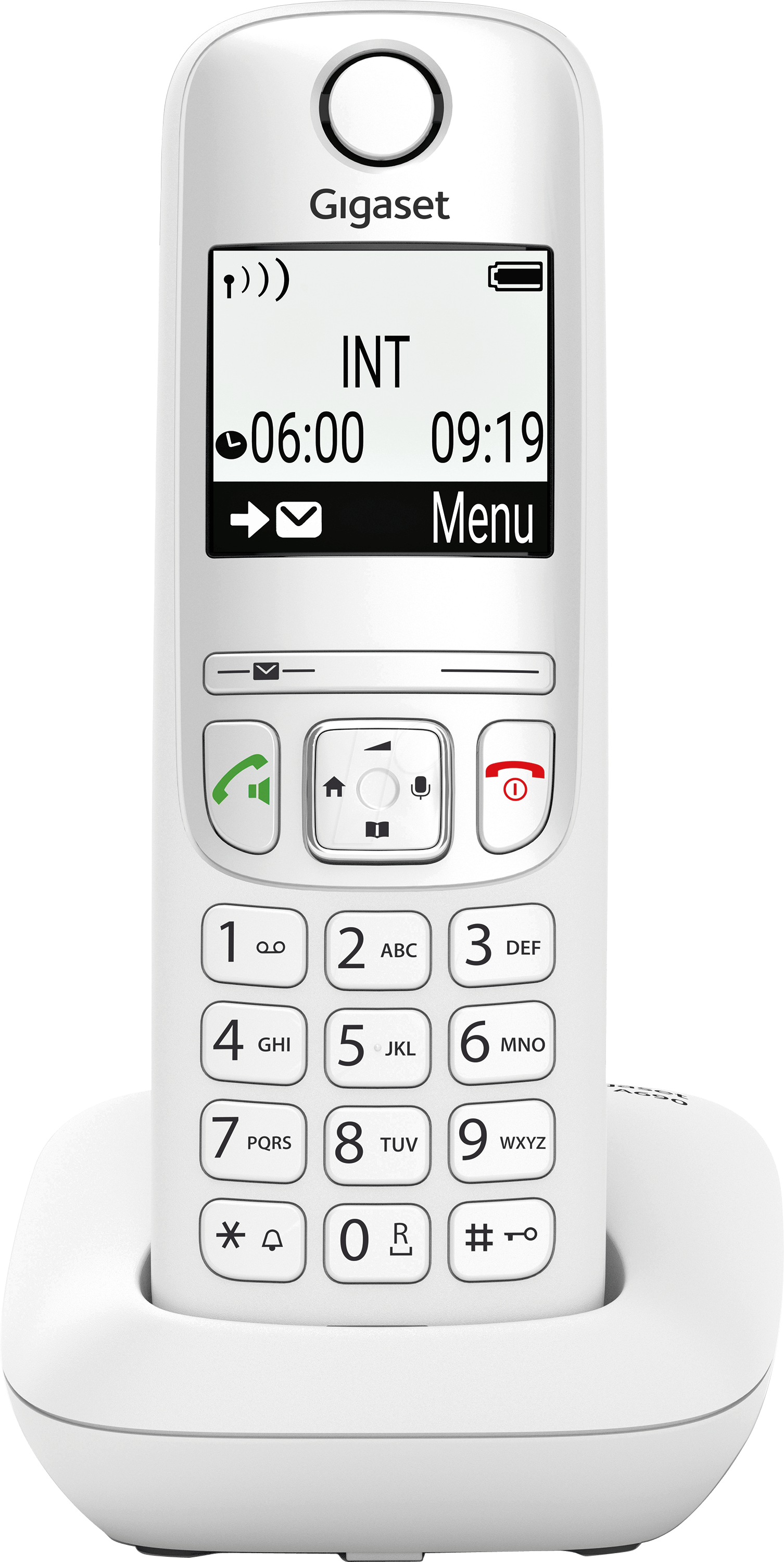 GIGASET A690WS - DECT Telefon, 1 Mobilteil, weiß von GIGASET COMMUNICATIONS