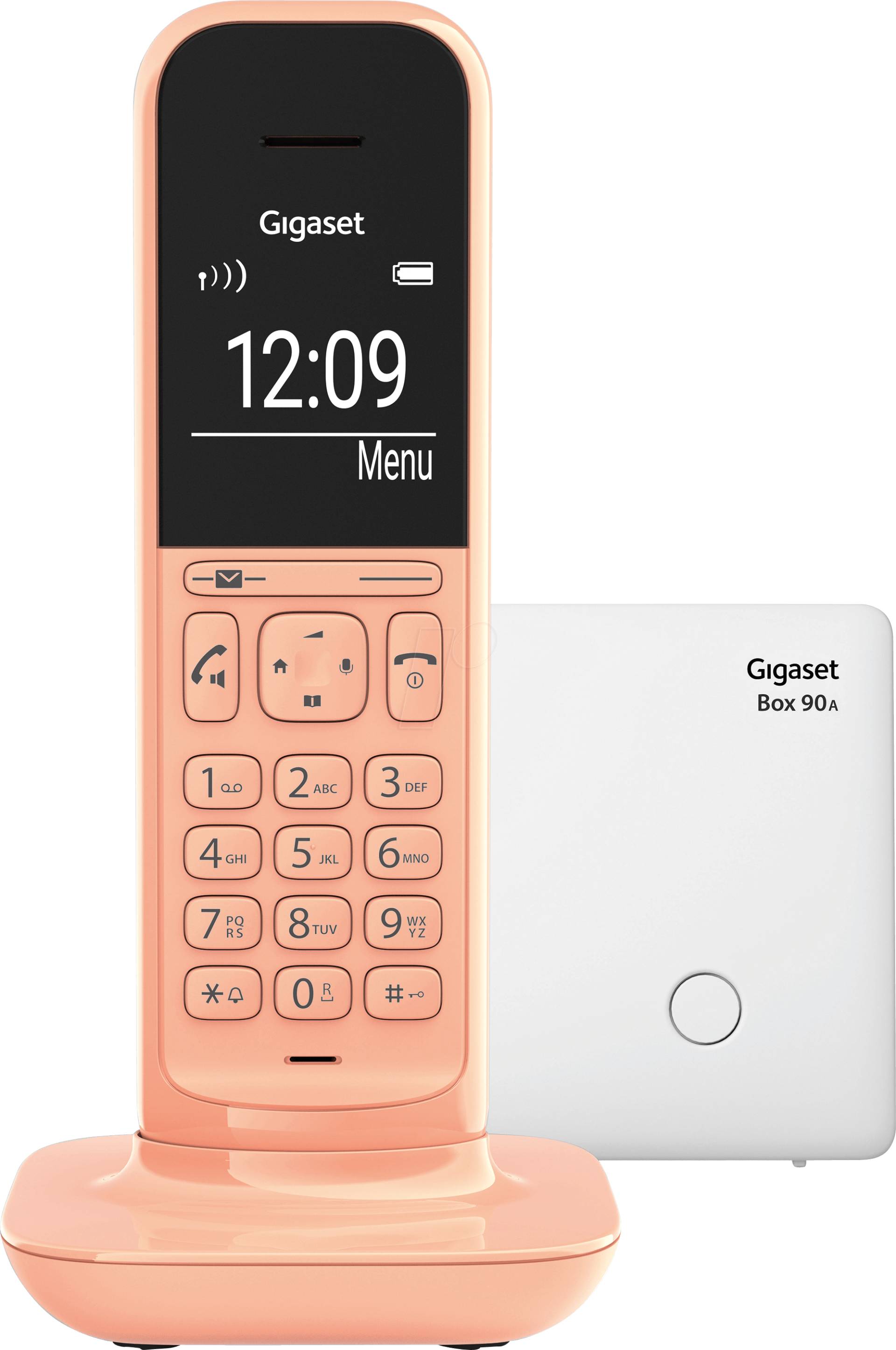 GIGASET CL390AC - DECT Telefon, 1 Mobilteil mit Ladeschale, Basisstation mit AB, o von GIGASET COMMUNICATIONS