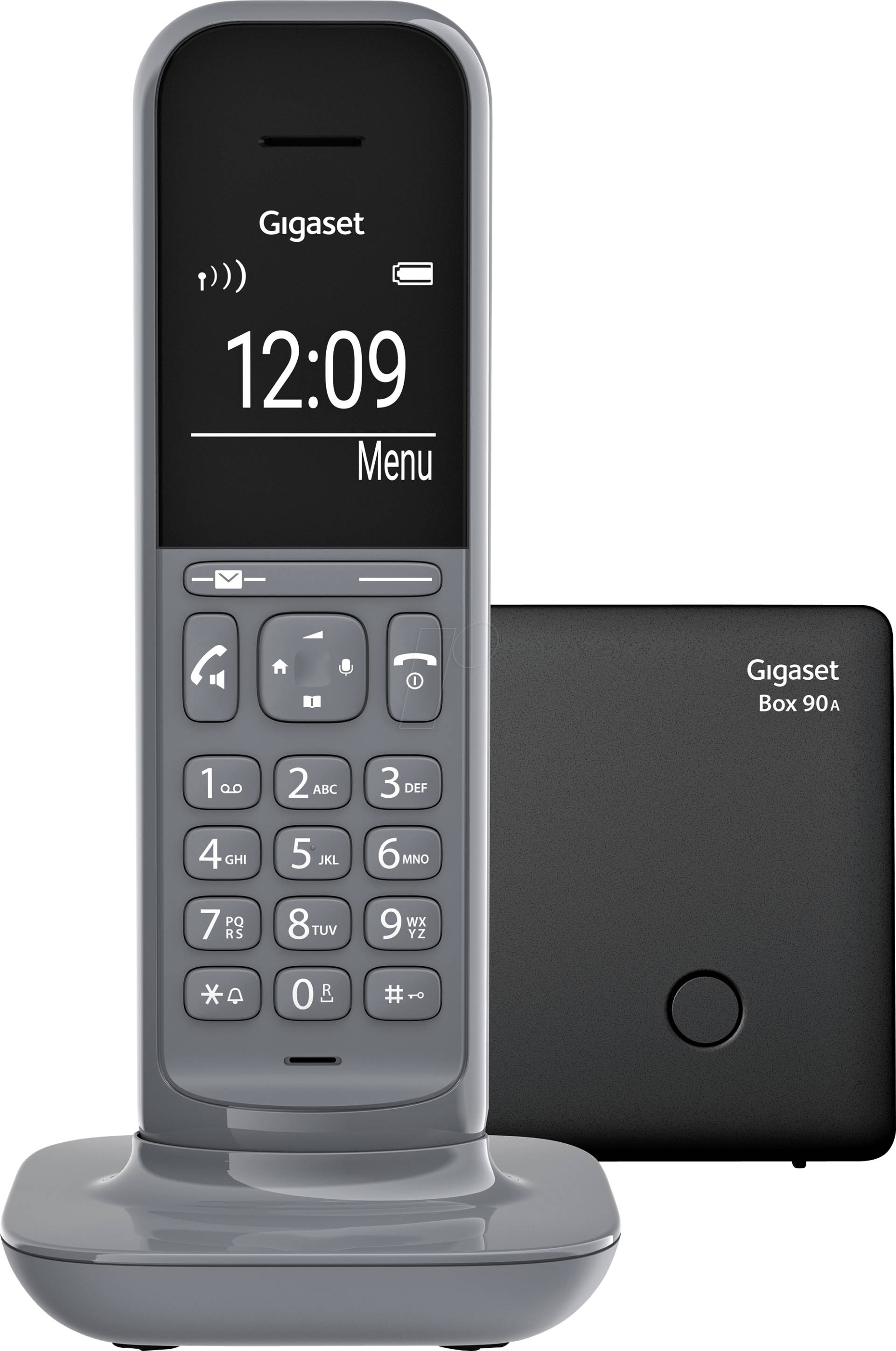 GIGASET CL390AG - DECT Telefon, 1 Mobilteil mit Ladeschale, Basisstation mit AB von GIGASET COMMUNICATIONS