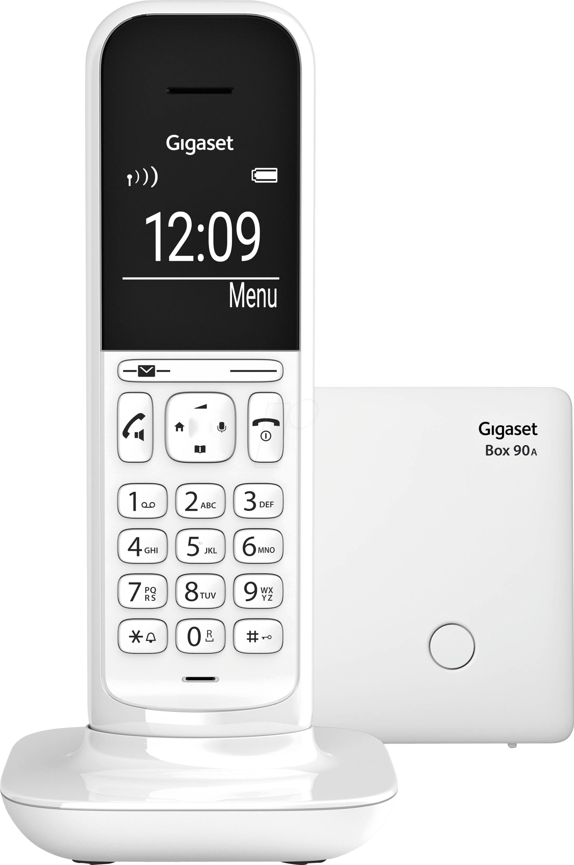 GIGASET CL390AW - DECT Telefon, 1 Mobilteil mit Ladeschale, Basisstation mit AB von GIGASET COMMUNICATIONS