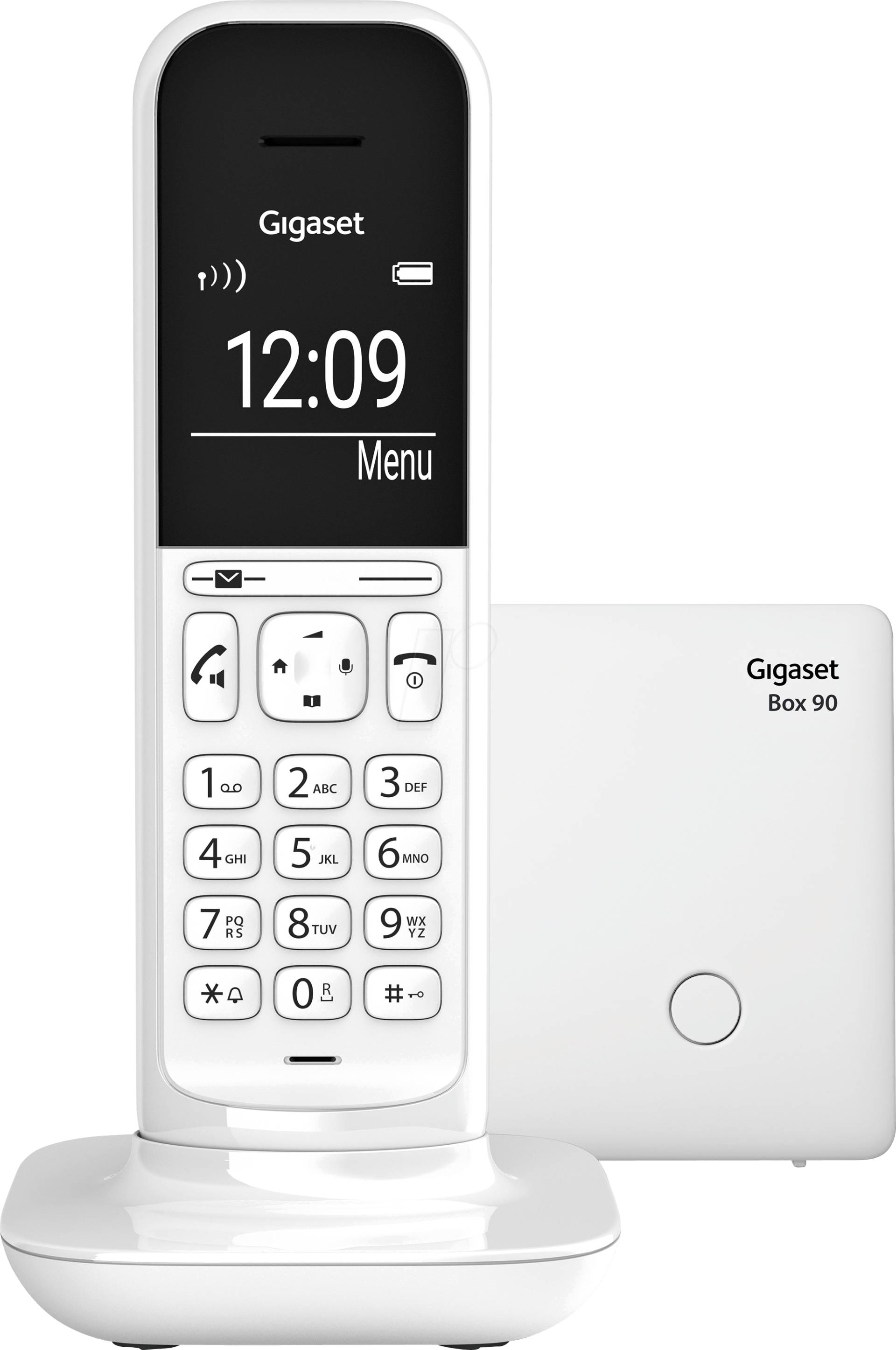 GIGASET CL390W - DECT Telefon, 1 Mobilteil mit Ladeschale, Basisstation von GIGASET COMMUNICATIONS