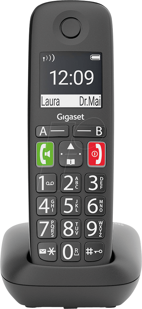 GIGASET E290 - DECT Telefon, 1 Mobilteil mit Basis von GIGASET COMMUNICATIONS