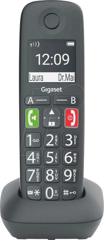 GIGASET E290HX - Telefon-Mobilteil, mit Ladeschale, CAT-iq fähig von GIGASET COMMUNICATIONS